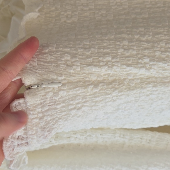 SABO Nola Mini Dress M One Shoulder White NWT $94 - Picture 5 of 9